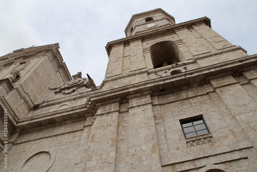 Fototapeta premium cathedral in valladolid in spain 