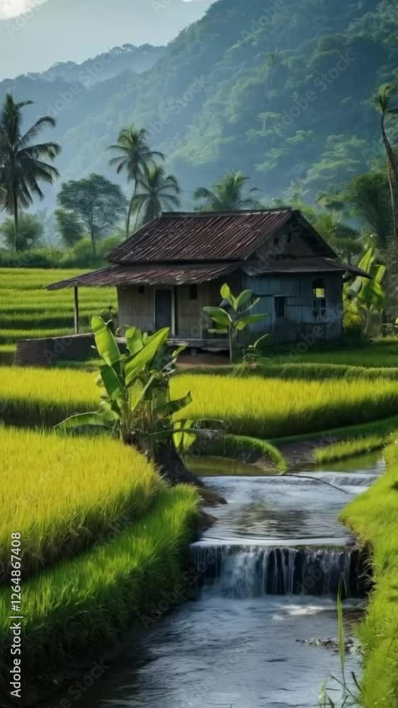 rice terraces in bali indonesia