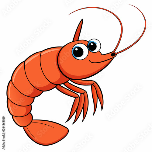 vector illustration of a lobster