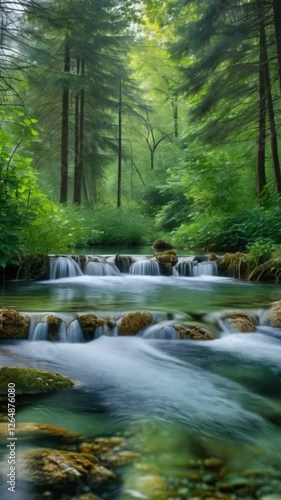 river in the forest