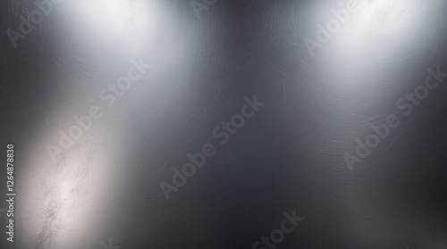 Gray textured background with soft light spots, suitable for product photography or graphic design, Copy Space available