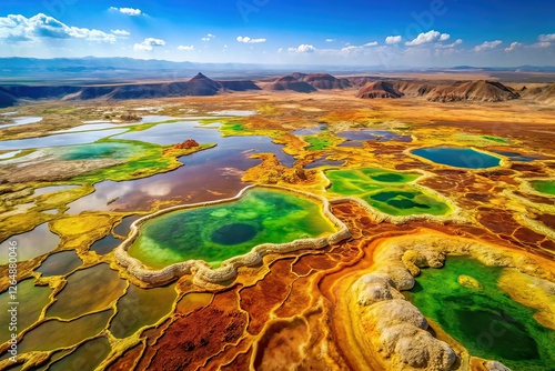 Danakil Depression Aerial Photography - Ethiopia's Tectonic Plates