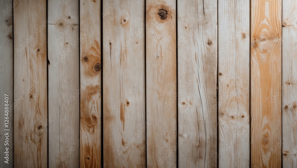 Textured wooden wall background with vertical planks in light beige and brown tones ideal for design use with Copy Space Textured wooden wall background with vertical planks in light beige and brown tones ideal for design use with Copy Space
