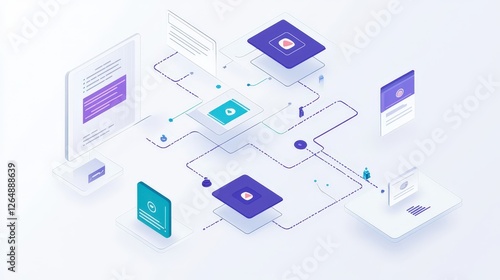 Wallpaper Mural marketing automation system in action, showcasing tools like email scheduling, lead generation forms, and customer segmentation Torontodigital.ca