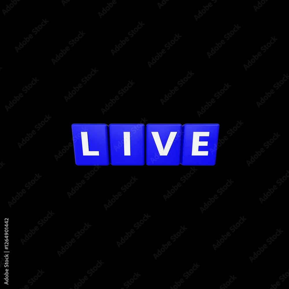 3d glossy live animation blue color 3d glossy live animation blue color