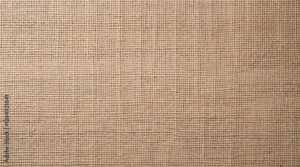 Natural woven burlap textured fabric background for crafting and design purposes with neutral beige color and subtle patterns Copy Space Natural woven burlap textured fabric background for crafting and design purposes with neutral beige color and subtle patterns Copy Space