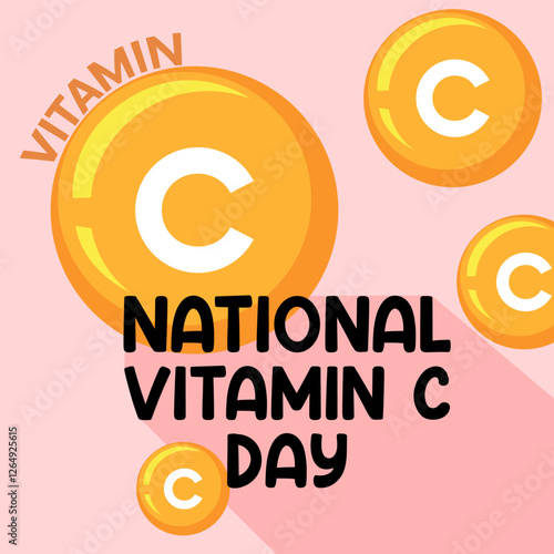 vector graphic of National Vitamin C Day ideal for National Vitamin C Day celebration.