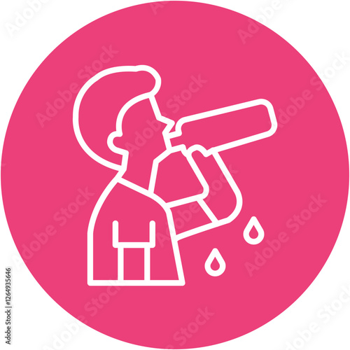 Drinking Water Icon