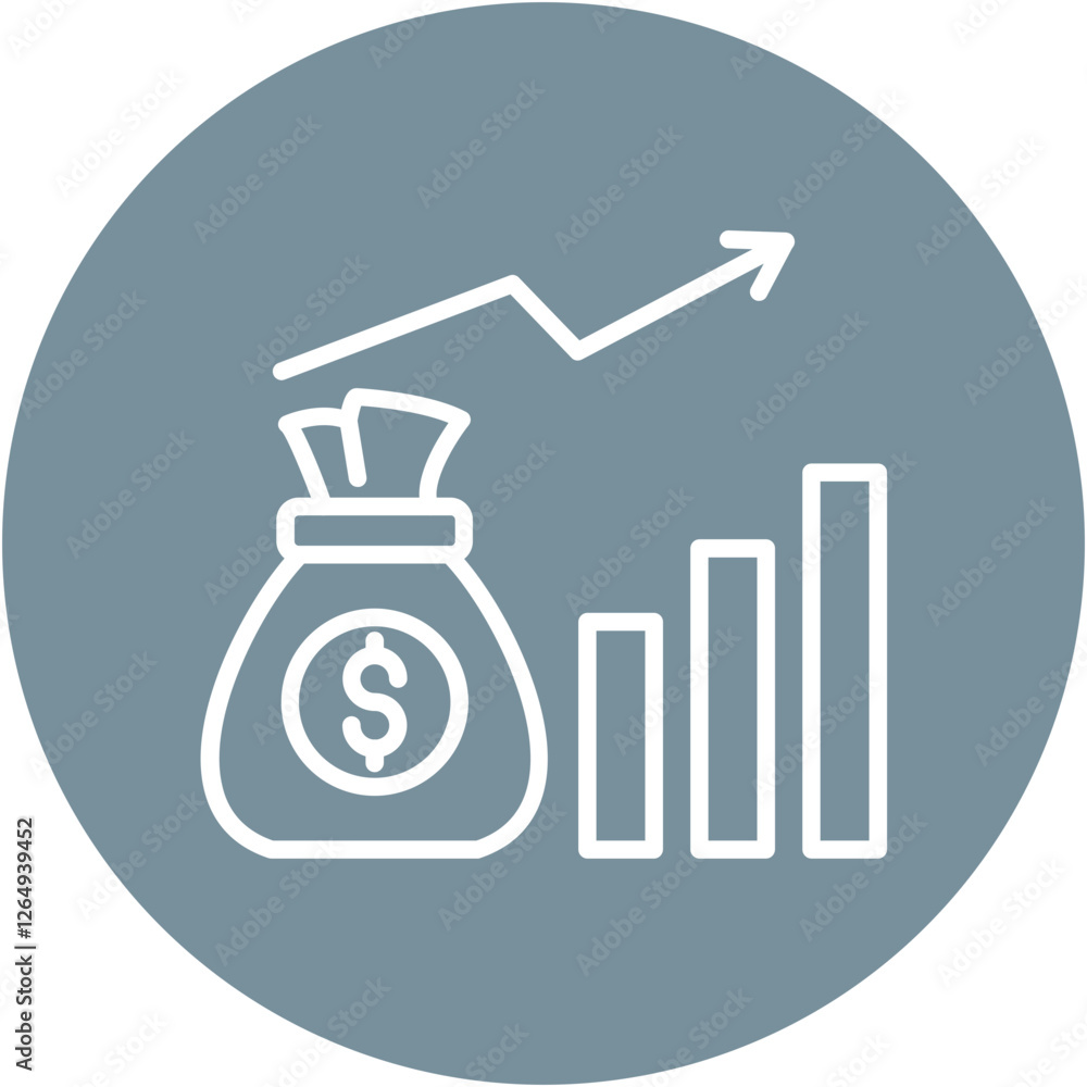 Obraz premium Capital Constraints Icon