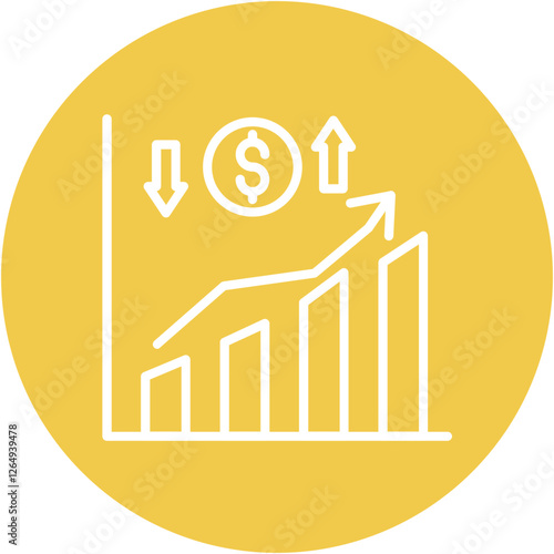 Currency Fluctuations Icon