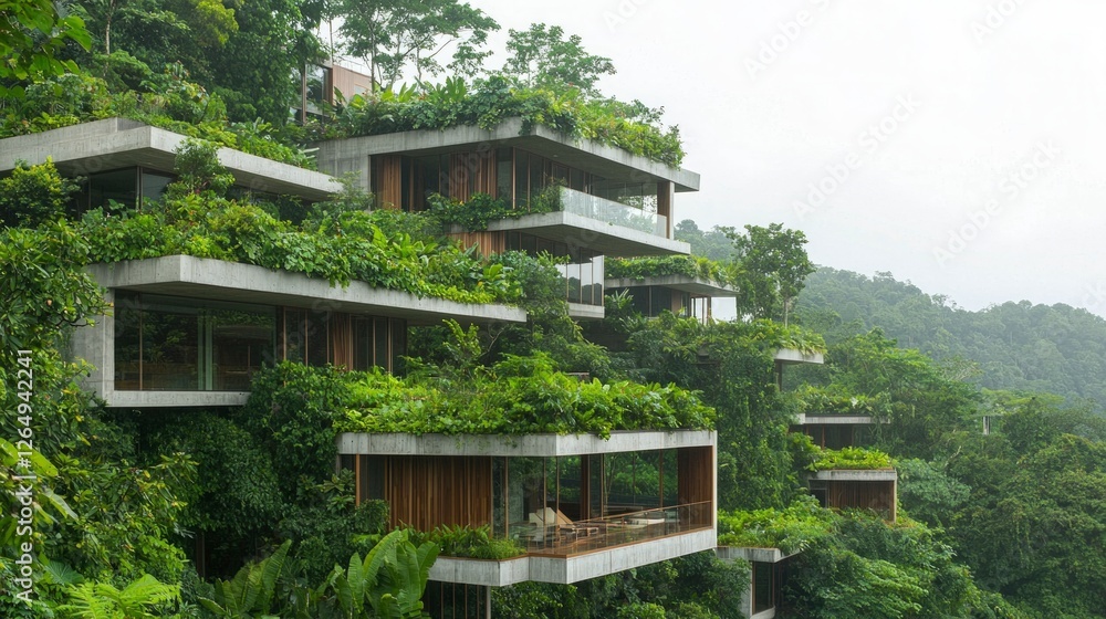 Eco Friendly Modern Architecture Green Building Design Rainforest Hotel Eco Friendly Modern Architecture Green Building Design Rainforest Hotel