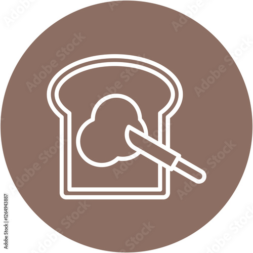 Buttered Toast Icon