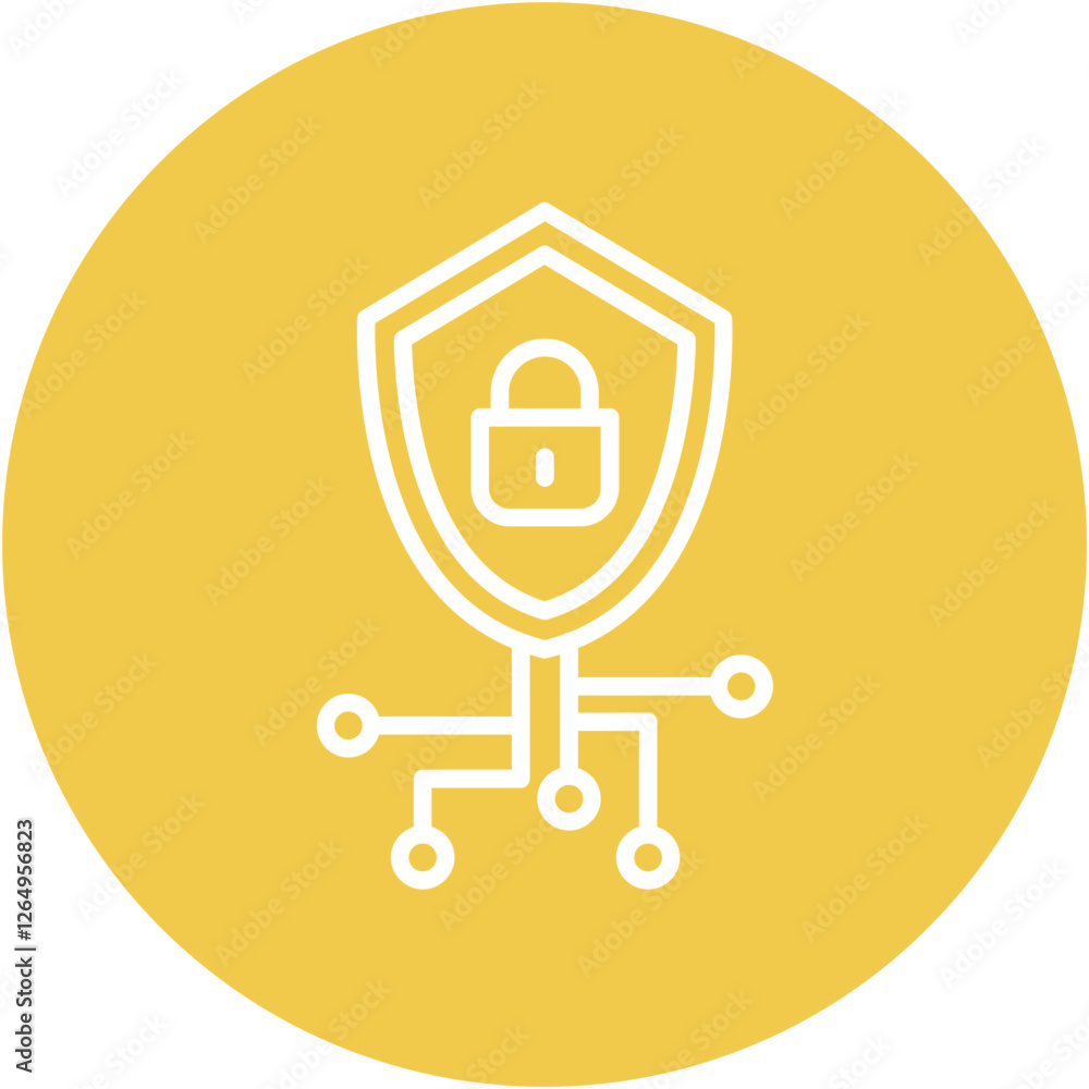 Cybersecurity Icon Cybersecurity Icon