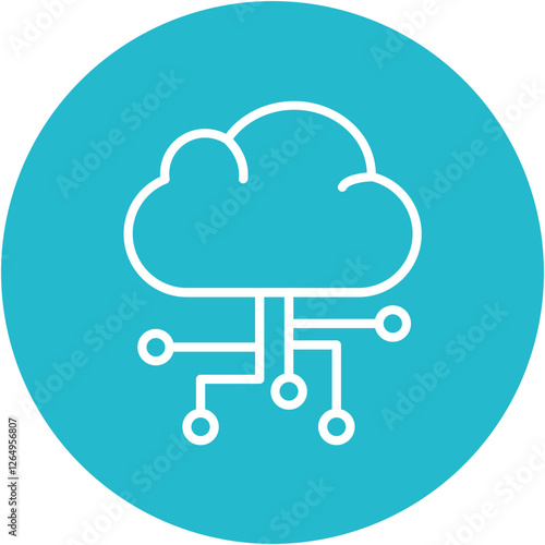 Cloud Computing Icon