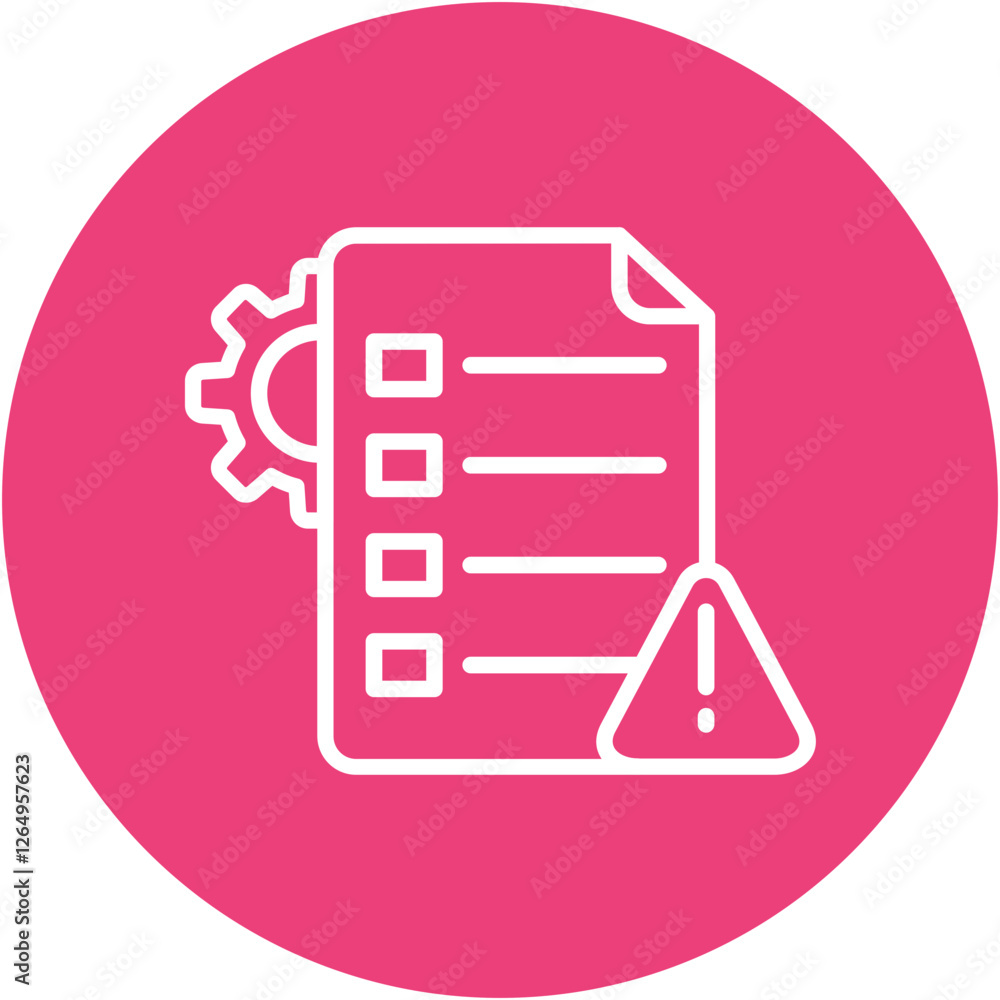 Risk Based Testing Icon Risk Based Testing Icon