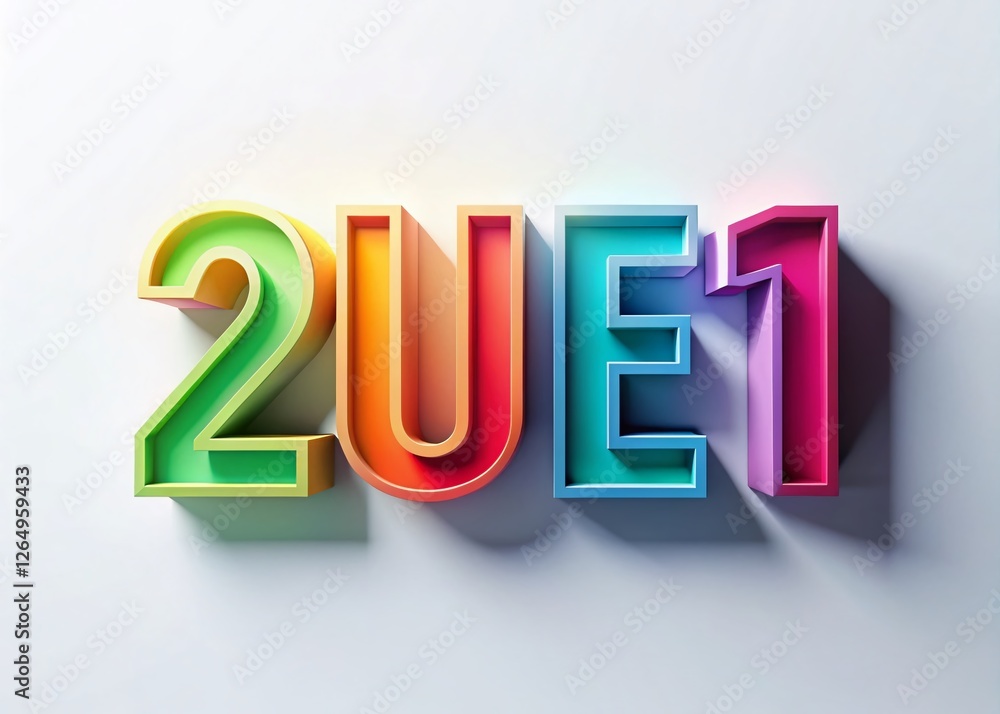June 21st 3D Text on White Background - Summer Solstice Date June 21st 3D Text on White Background - Summer Solstice Date