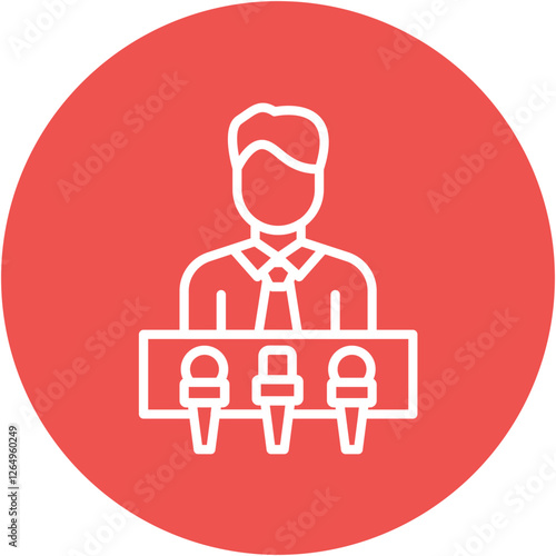 Press Conference Icon