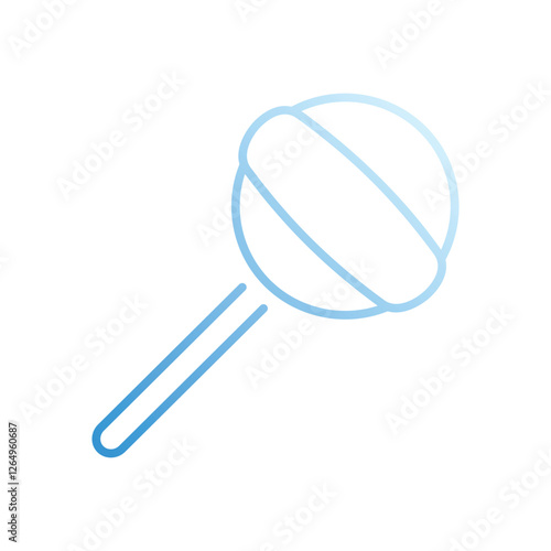 Lollipop vector icon stock illustration