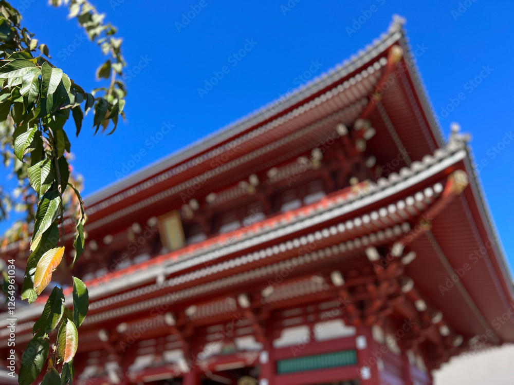 Sensō-ji ancient Buddhist temple in Asakusa, Tokyo,