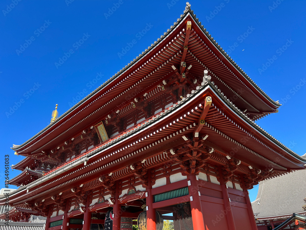 Sensō-ji ancient Buddhist temple in Asakusa, Tokyo,