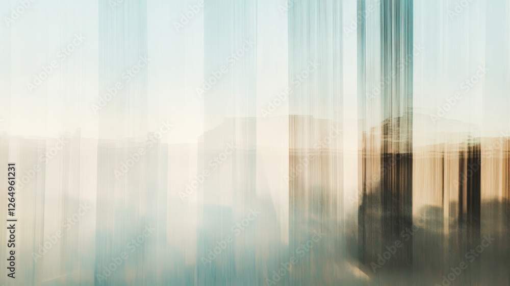 Ethereal Stripes: Dreamy Brushstrokes on a Soft Background Ethereal Stripes: Dreamy Brushstrokes on a Soft Background