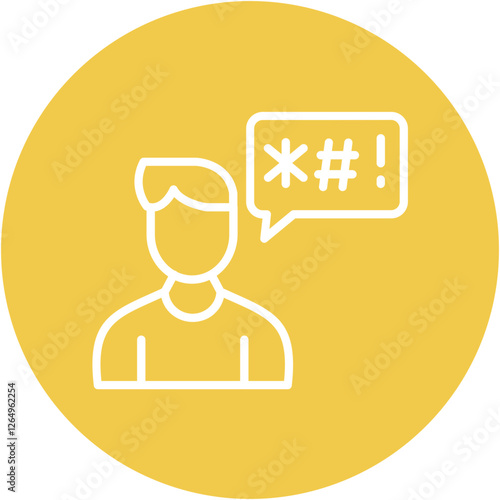 Name calling Icon
