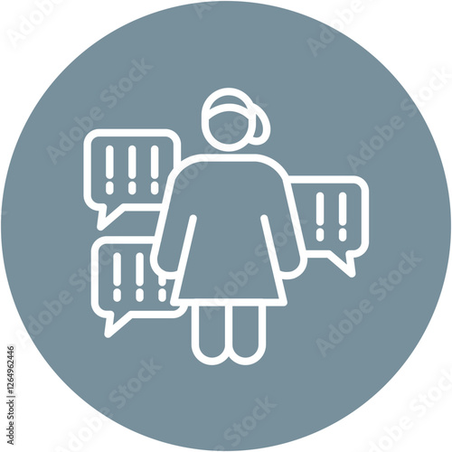 Slut Shaming Icon