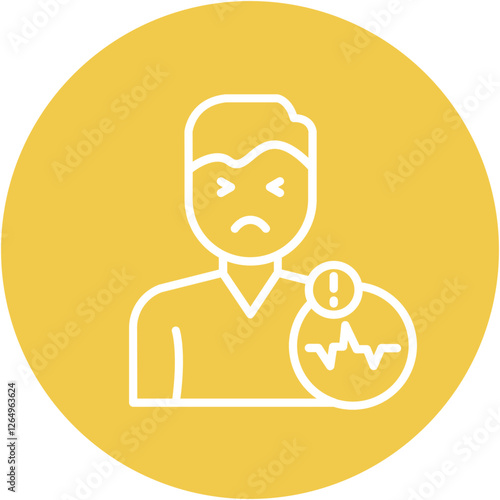 Elevated Heart Rate Icon