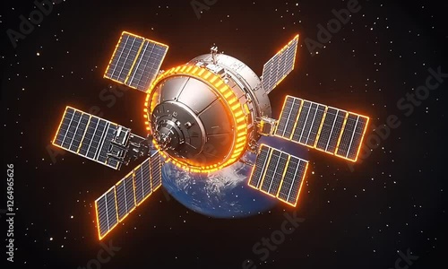 Exploration of advanced spacecraft technology orbiting Earth and its role in future missions