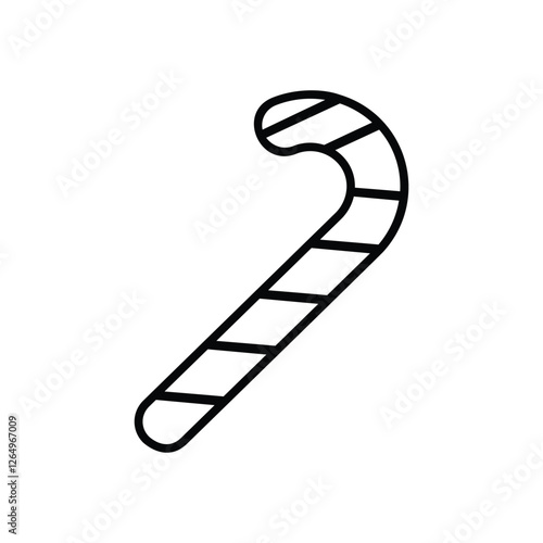 Wallpaper Mural Candy Cane vector icon stock illustration Torontodigital.ca
