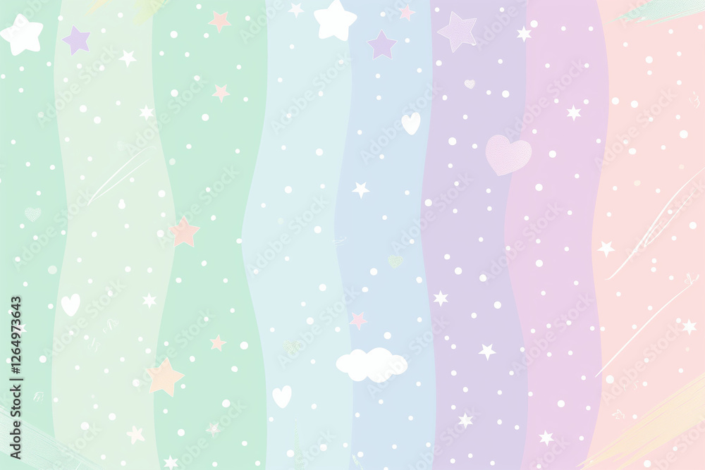 A cute and minimal wallpaper featuring a delicate pastel background with a dreamy, serene vibe A cute and minimal wallpaper featuring a delicate pastel background with a dreamy, serene vibe