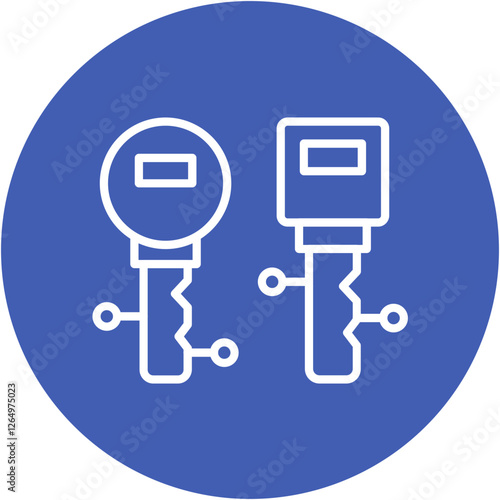 Key extraction Icon