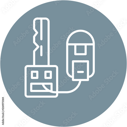 Key fob Icon
