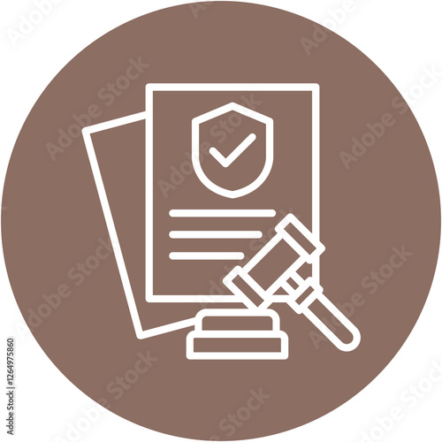 Legal Compliance Icon