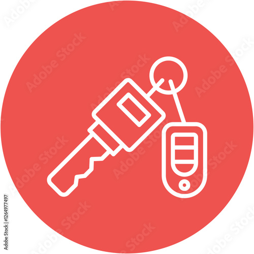 Car Key Icon