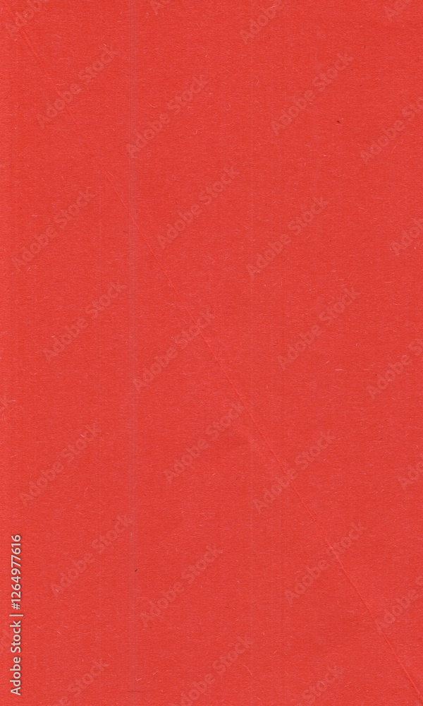 Fototapeta premium red paper with diagonal fold line