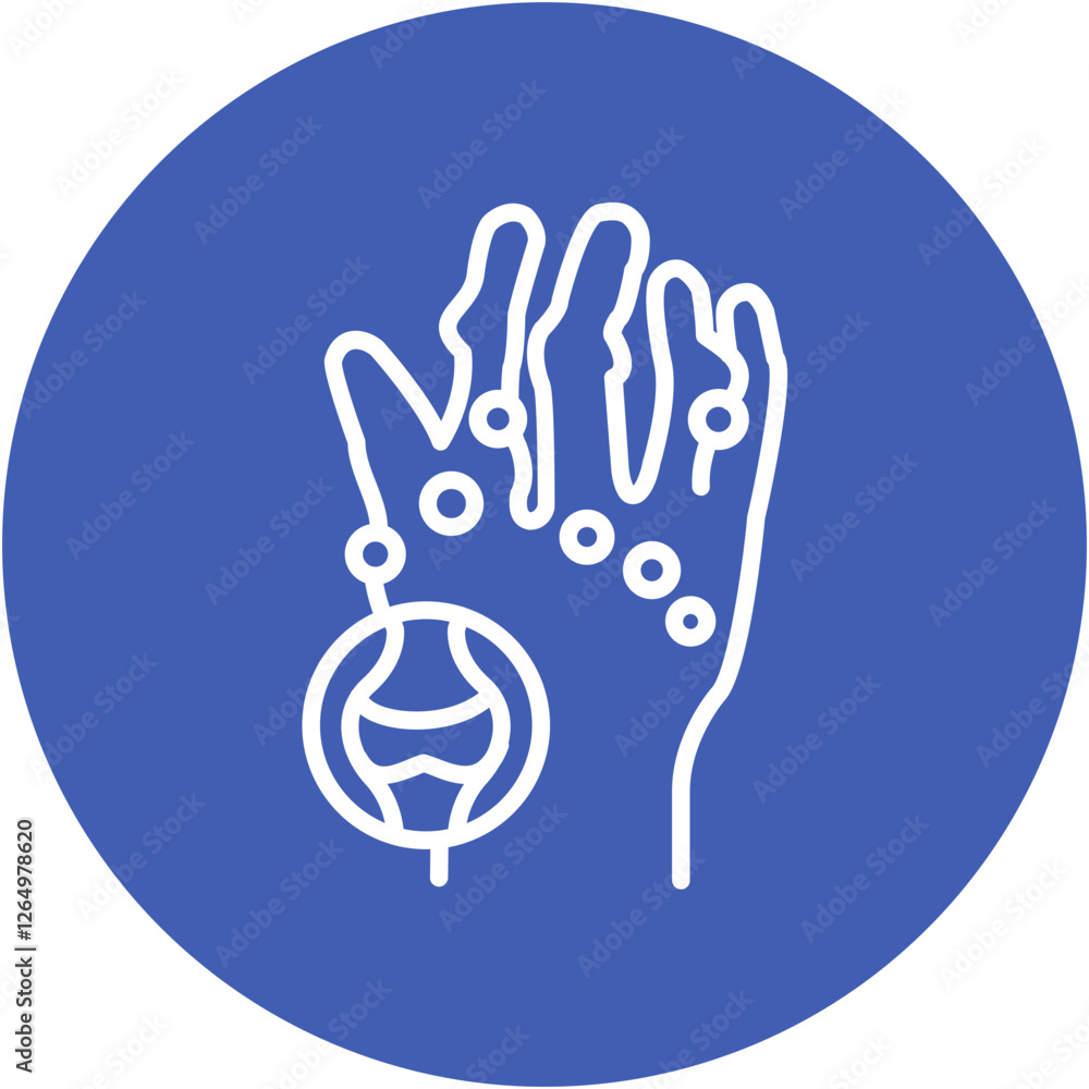 Obraz premium Rheumatism Icon