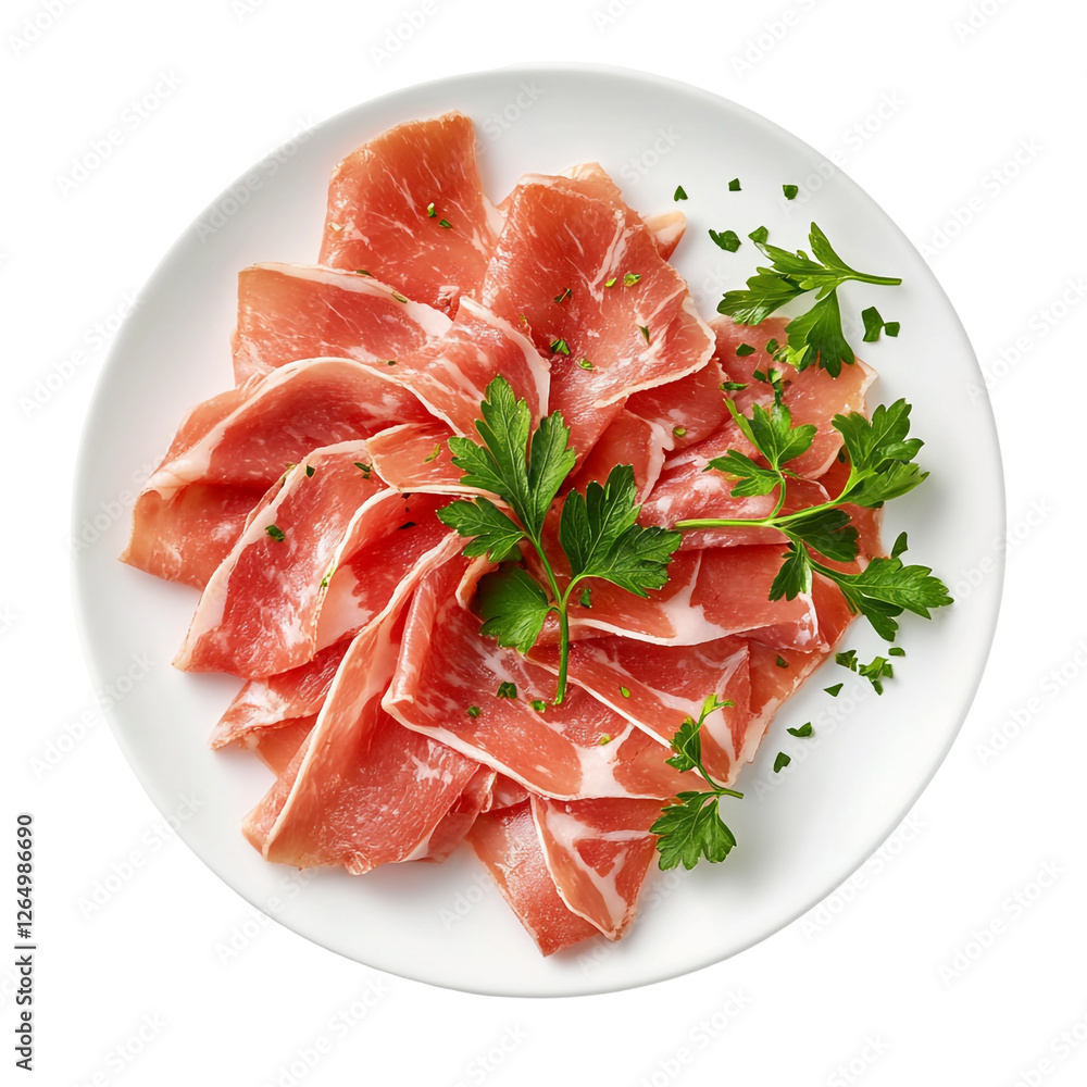 Delicious Prosciutto with Parsley Delicious Prosciutto with Parsley