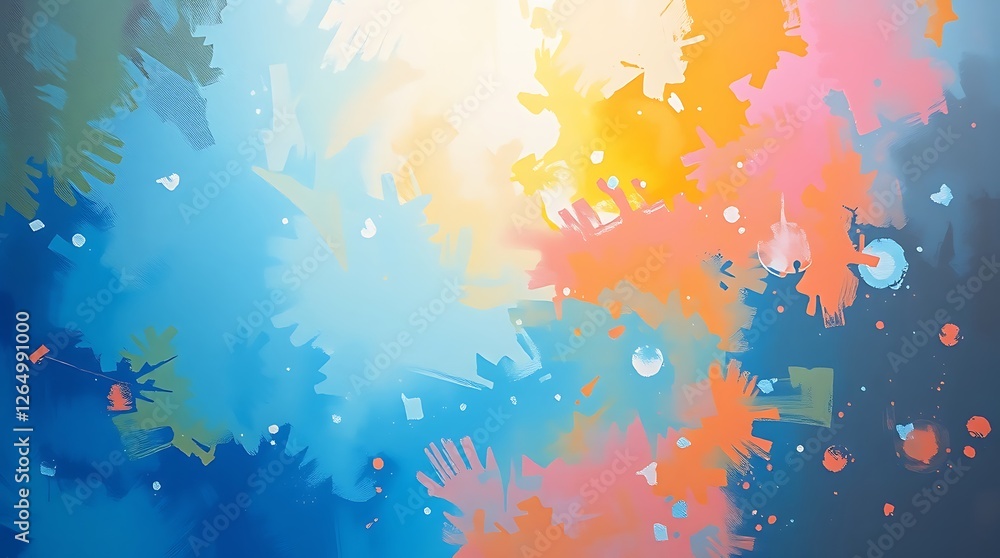 Generative AI Abstract Colorful Brushstroke Background Texture abstract background texture brushstroke colorful blue yellow orange pink paint art creativity energy vibrant imagination Generative AI Abstract Colorful Brushstroke Background Texture abstract background texture brushstroke colorful blue yellow orange pink paint art creativity energy vibrant imagination