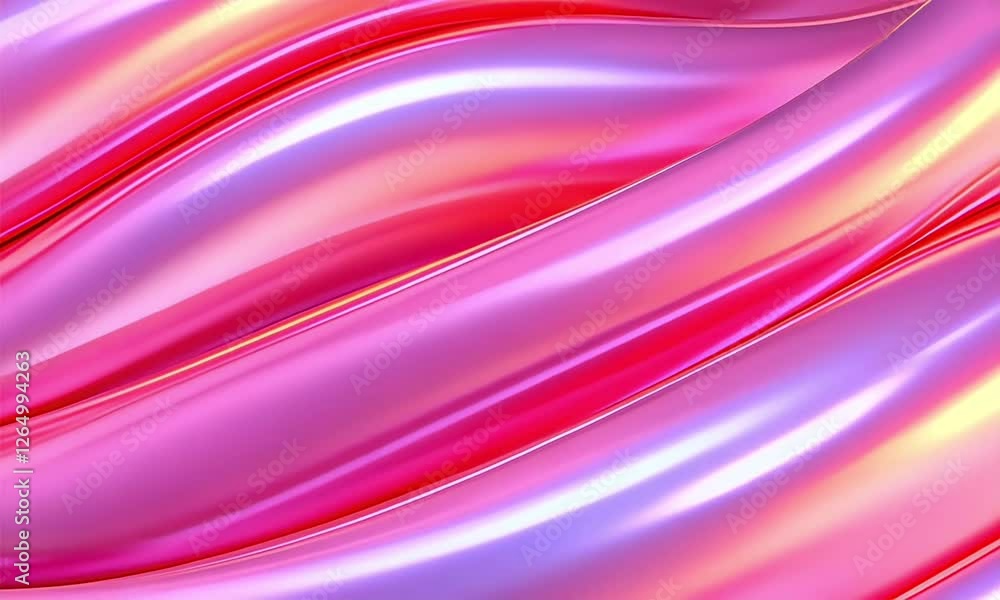 Colorful waves of shimmering pink and purple textures moving gracefully in a fluid and vibrant display Colorful waves of shimmering pink and purple textures moving gracefully in a fluid and vibrant display