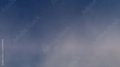 This is a video of fog rising.