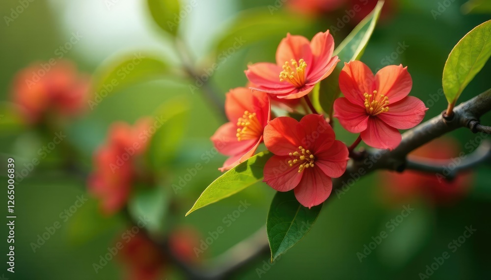 Delicate rowan flower clusters adorn tree limbs, flowers, rowan Delicate rowan flower clusters adorn tree limbs, flowers, rowan