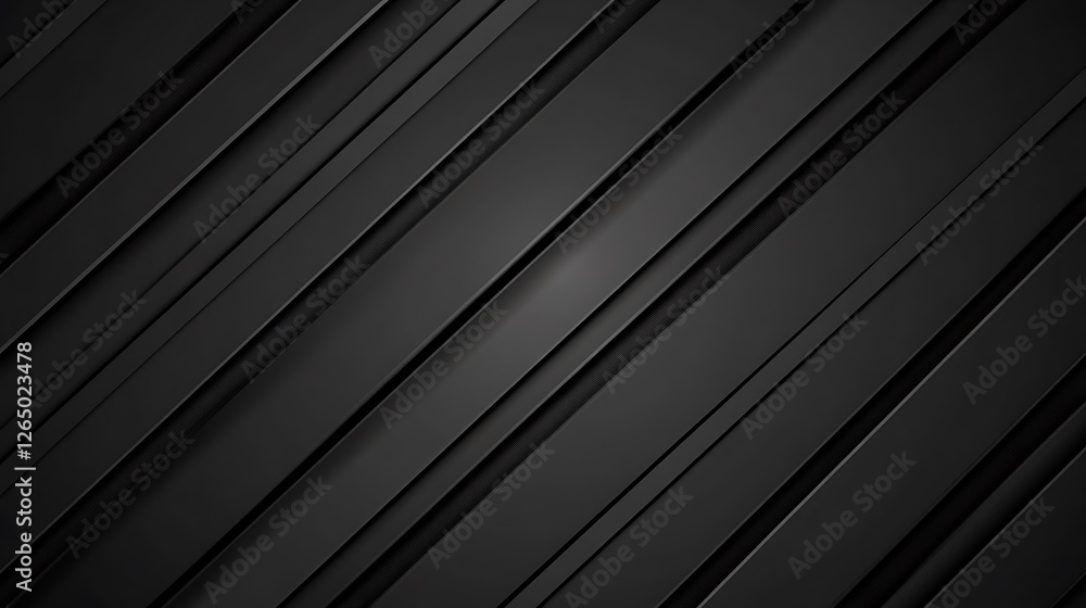 Obraz premium Abstract Black Diagonal Lines Graphic Design
