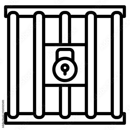 jail single icon