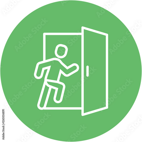 Emergency Exit Icon