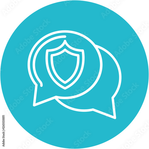 Secure communication Icon