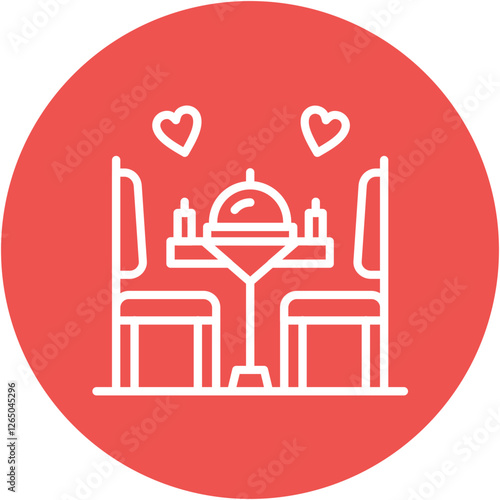 Romantic Dinner Icon