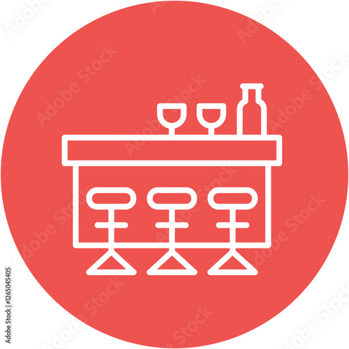 Bar Counter Icon