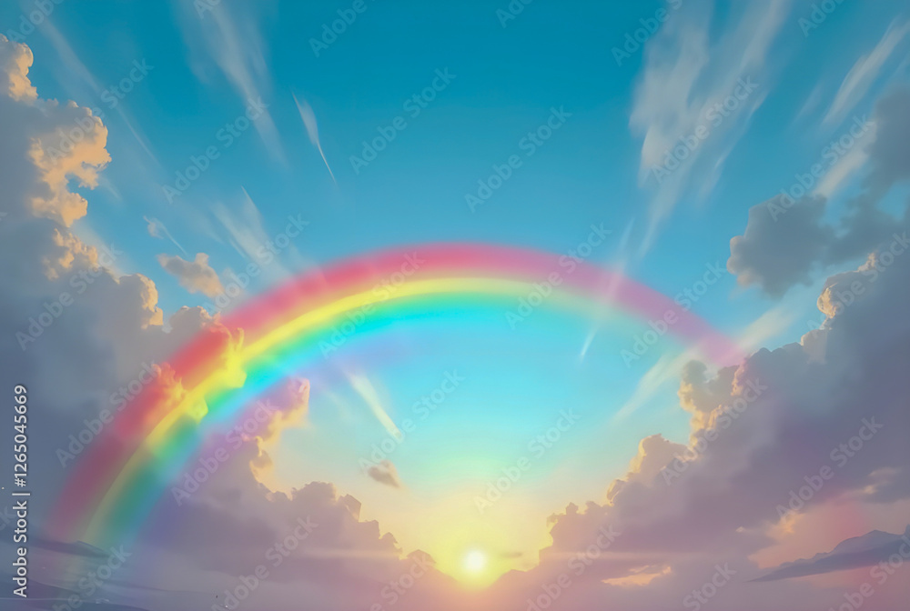 rainbow in the sky rainbow in the sky