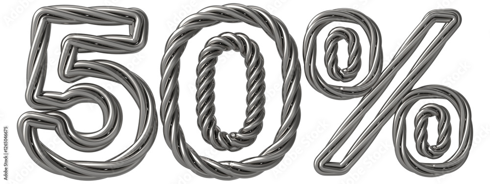 3D Representation of Number Percent 3D Representation of Number Percent